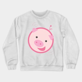 Picky Pinky Piggy Crewneck Sweatshirt